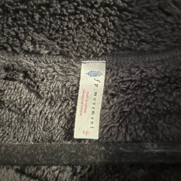 Black Free People Nantucket Fleece - Picture 2 of 4